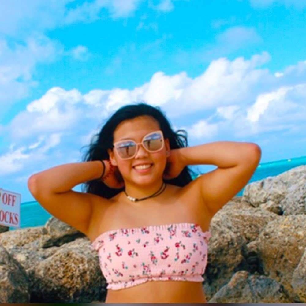floral bikini